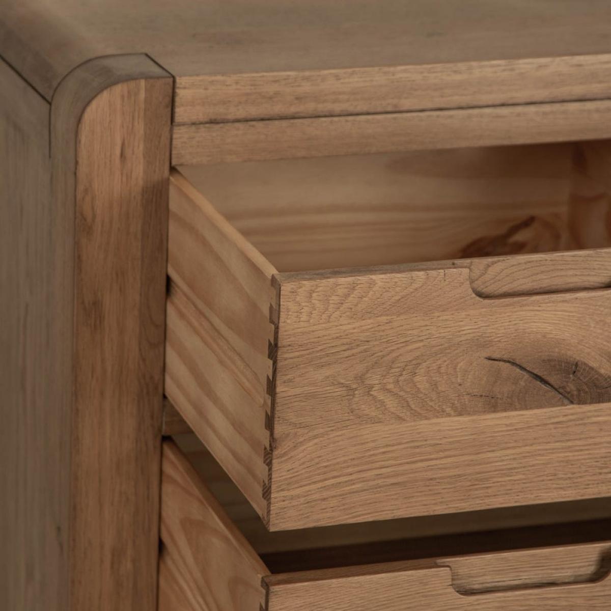 Oslo Chunky Oak 2 Over 3 Chest – image 4