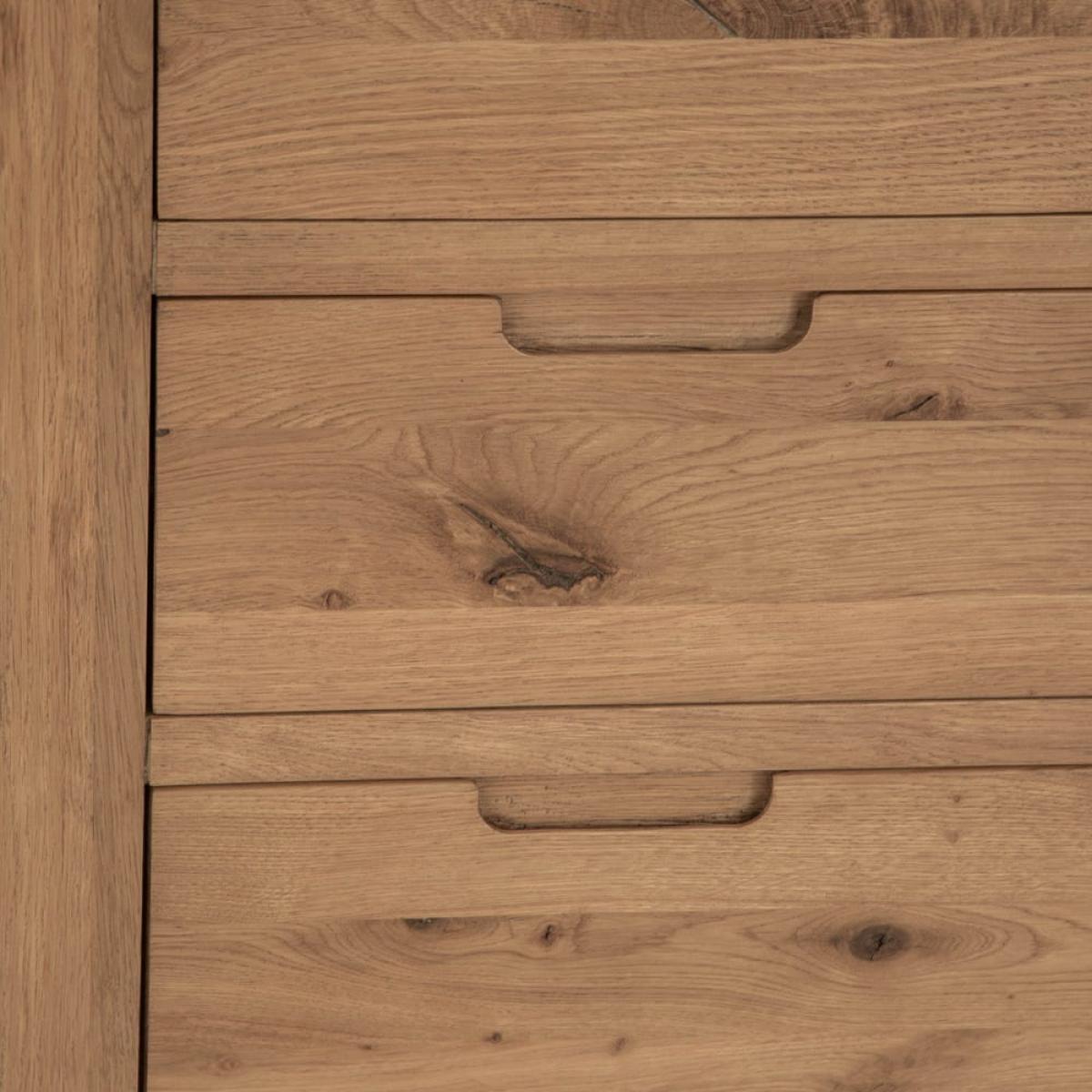 Oslo Chunky Oak 2 Over 3 Chest – image 6