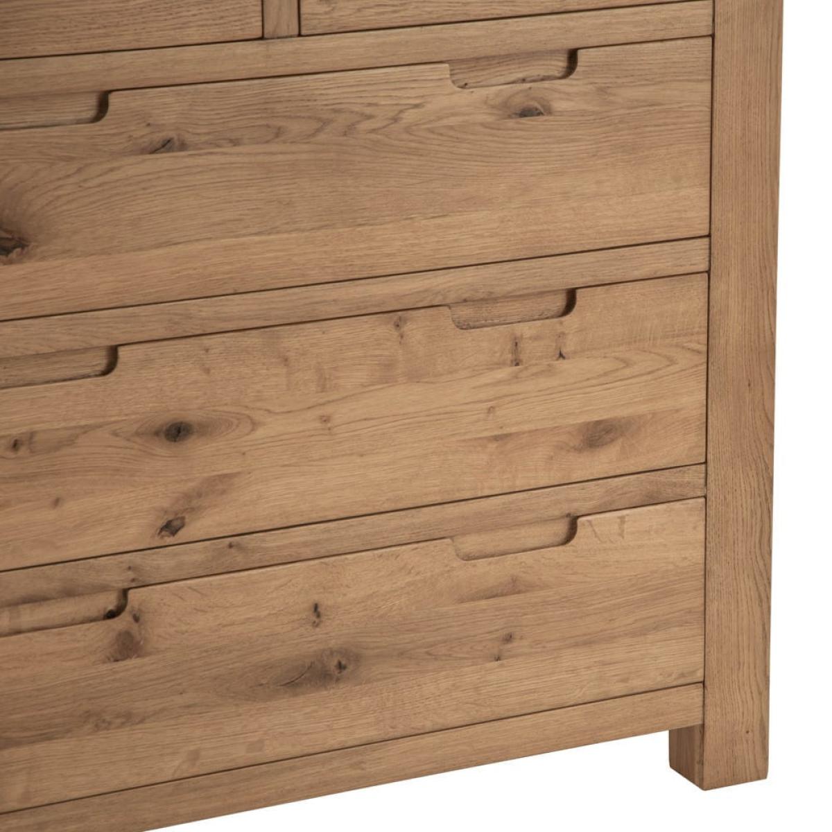Oslo Chunky Oak 2 Over 3 Chest – image 9