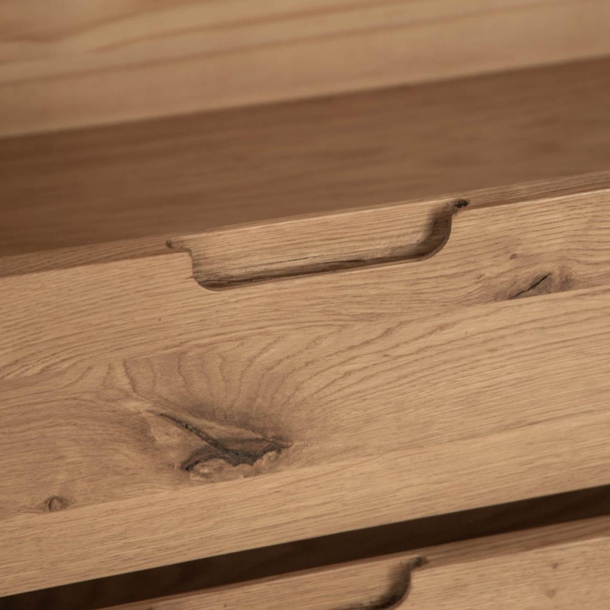 Oslo Chunky Oak 2 Over 3 Chest – image 10