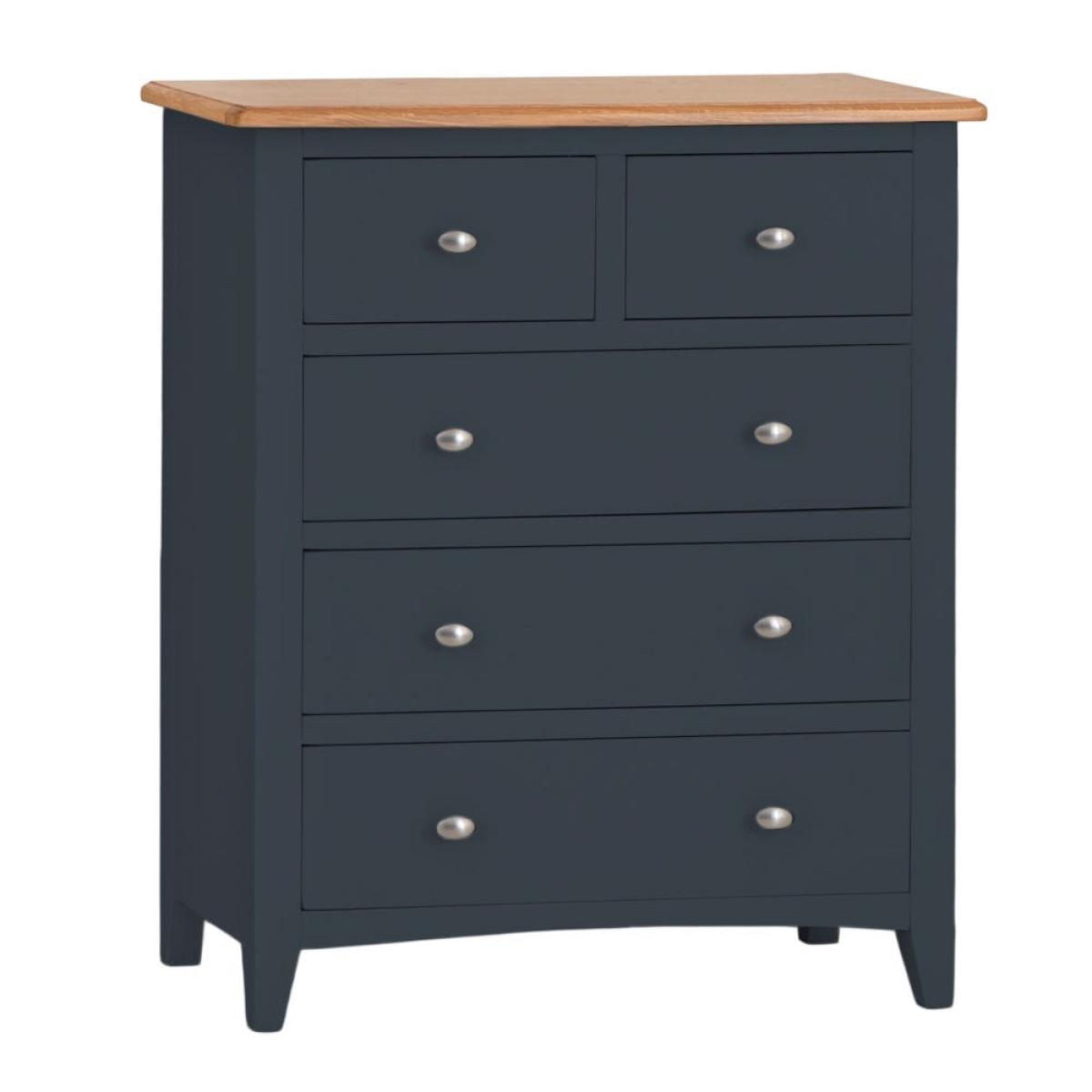 Gloucester Midnight Grey Painted 2 Over 3 Chest – image 2