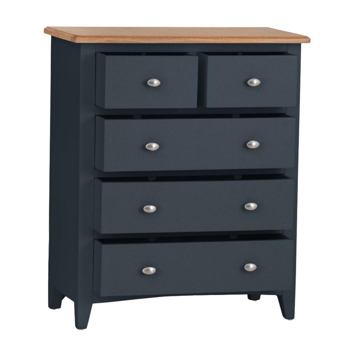 Gloucester Midnight Grey Painted 2 Over 3 Chest – image 3