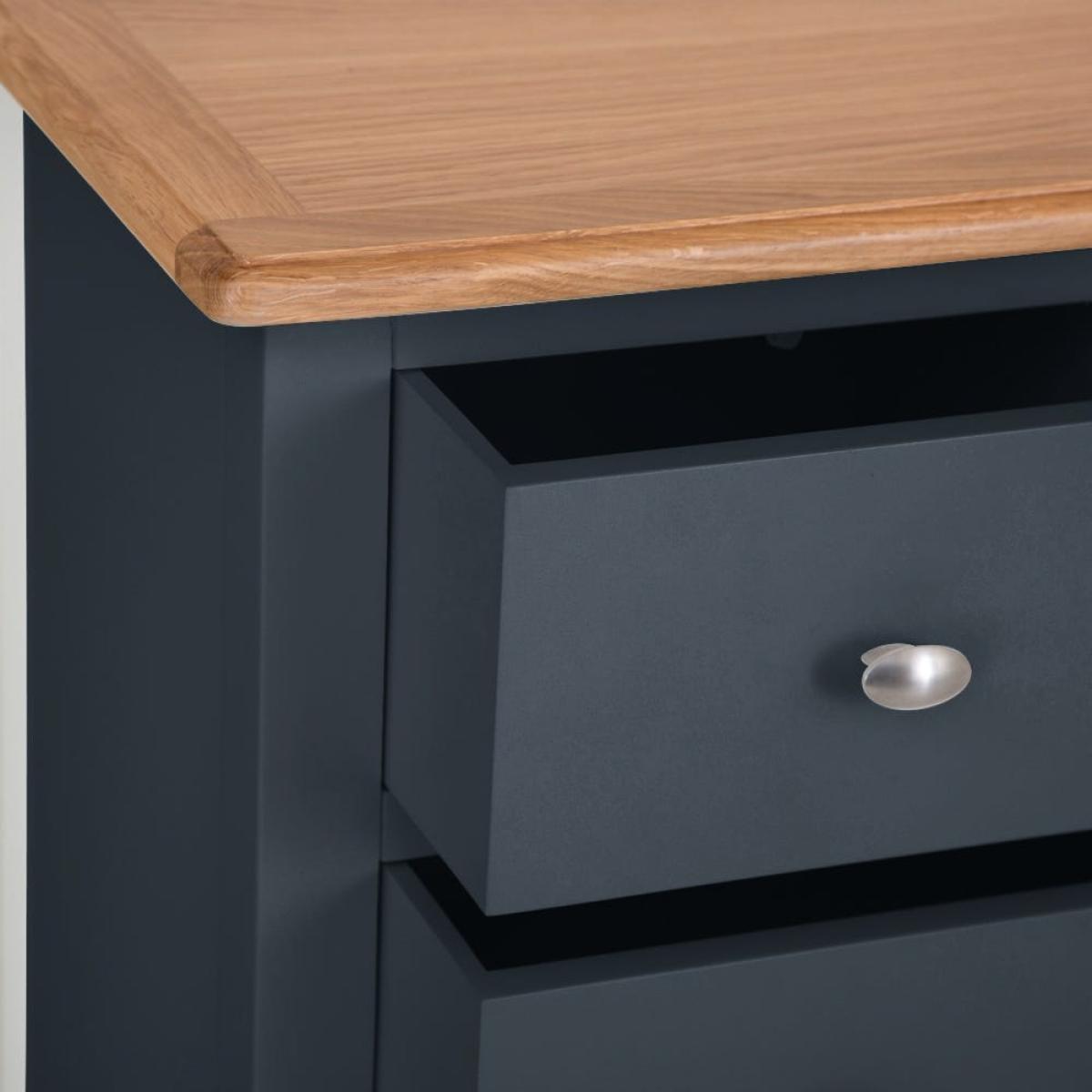 Gloucester Midnight Grey Painted 2 Over 3 Chest – image 7