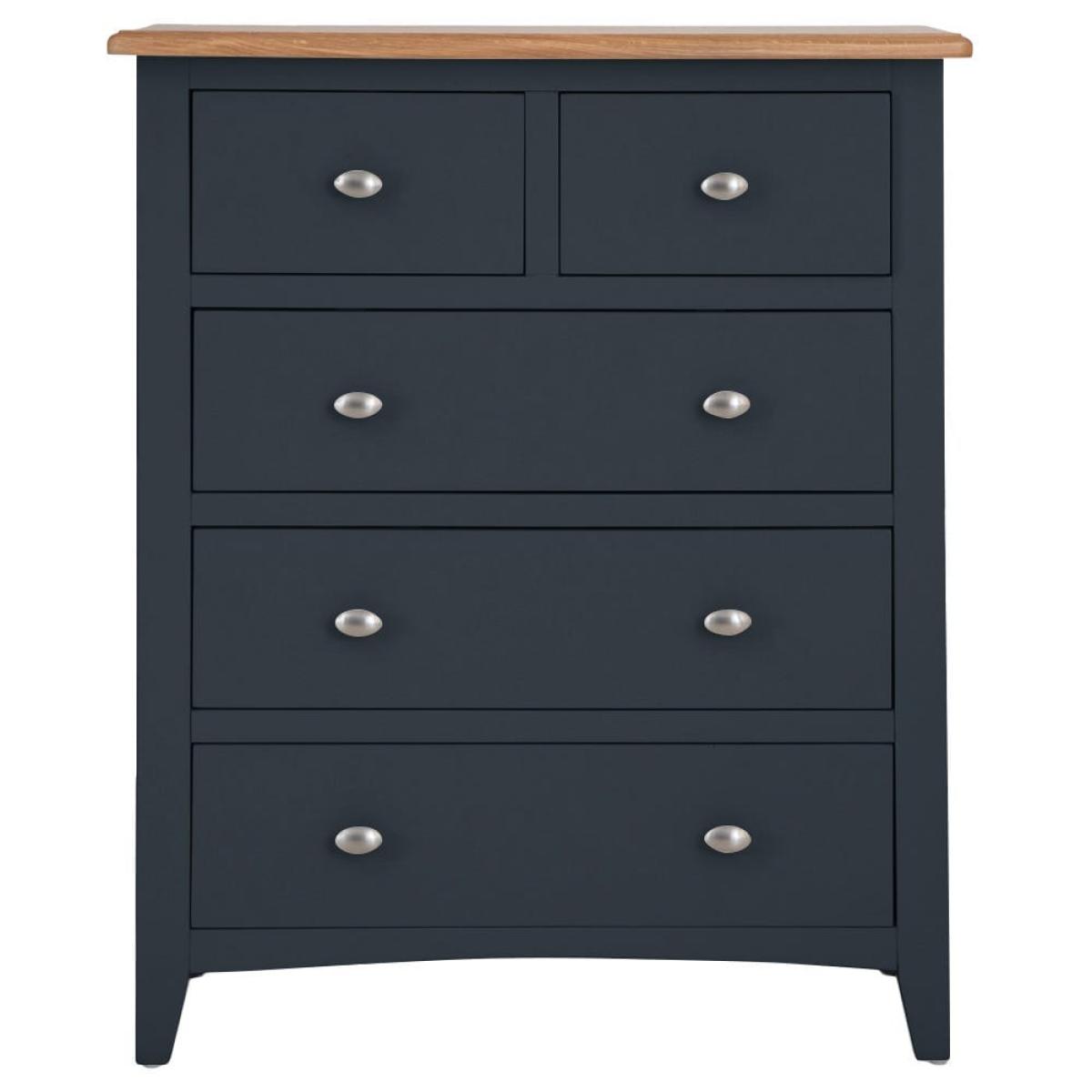 Gloucester Midnight Grey Painted 2 Over 3 Chest – image 10