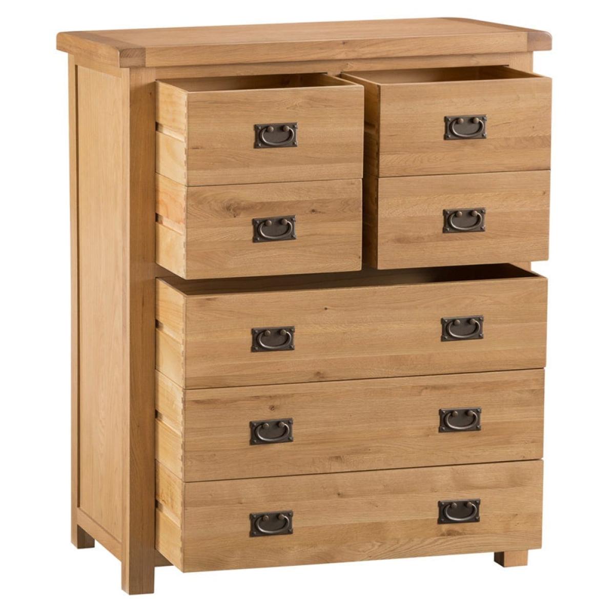 Winchester Oak 4 Over 3 Chest – image 3