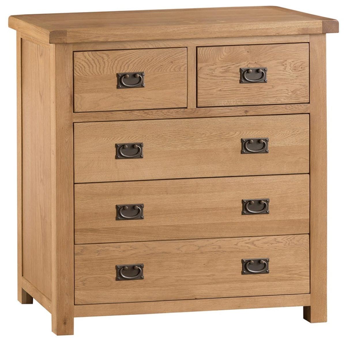Winchester Oak 2 Over 3 Chest – image 2
