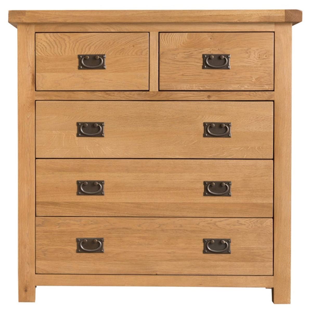 Winchester Oak 2 Over 3 Chest – image 10