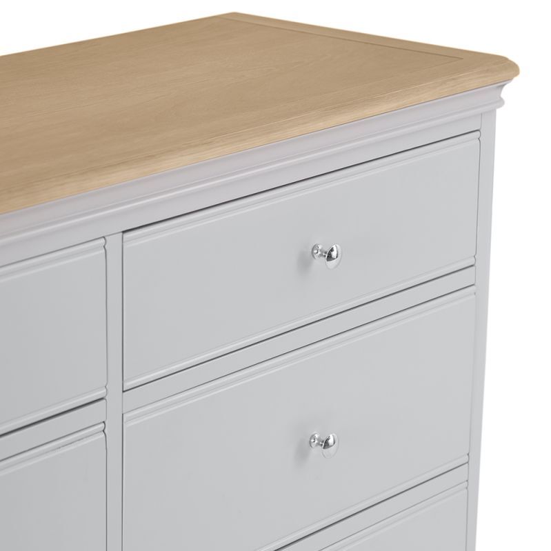 Harrington Grey Painted 6 Drawer Chest – image 3