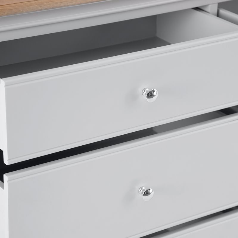 Harrington Grey Painted 6 Drawer Chest – image 7