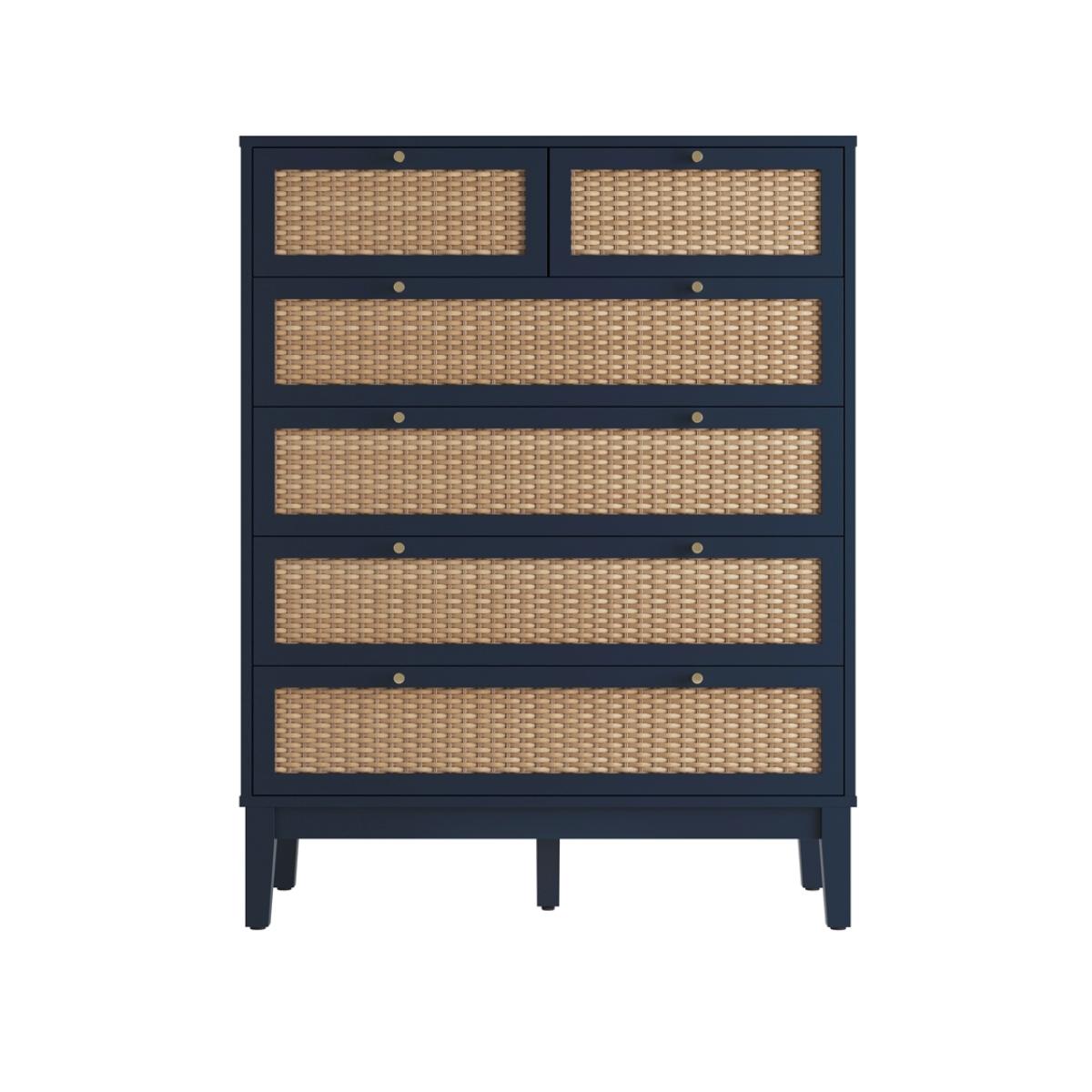 LPD Bordeaux Blue Chest of Drawers – image 2
