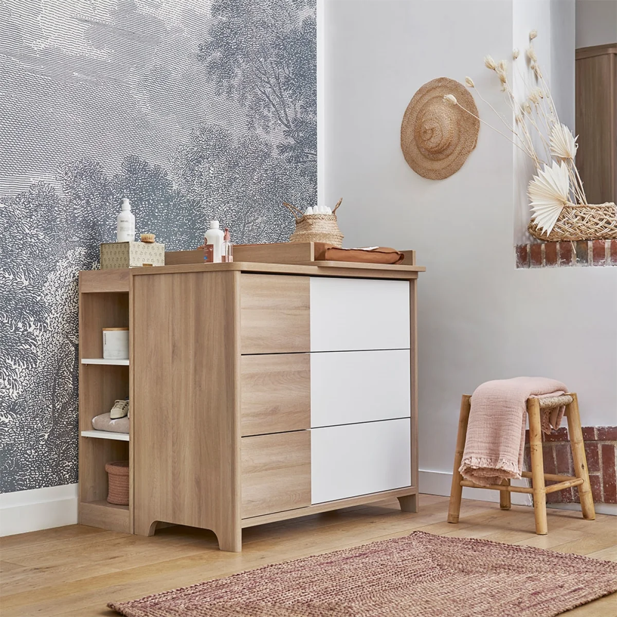 Galipette Sacha Chest of Drawers - Pine White