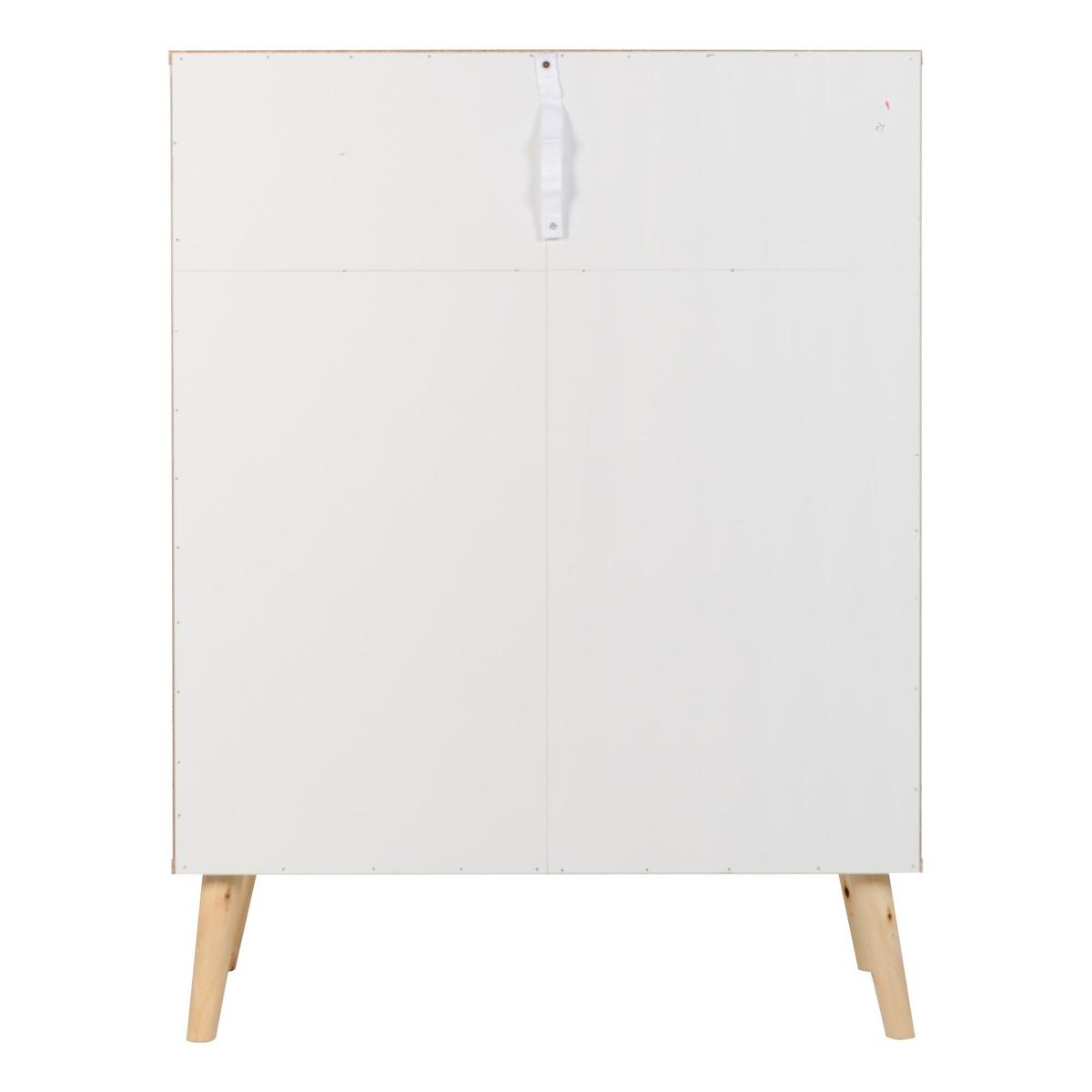 Nordic Chest of Drawers White – image 6