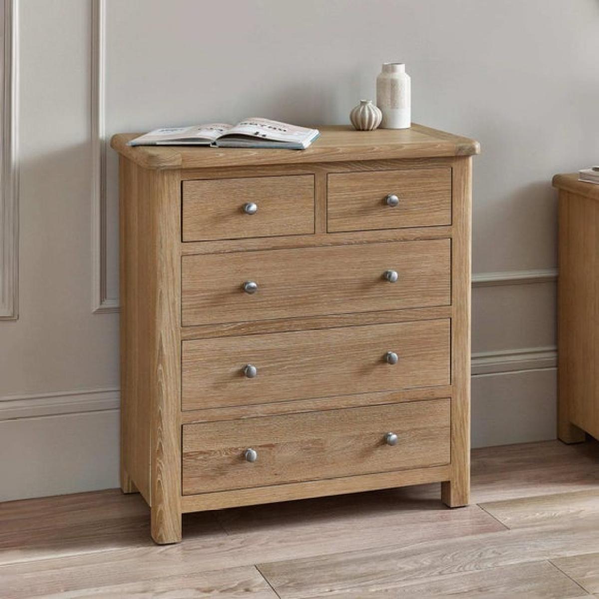 Memphis 5 Drawer Chest – image 2