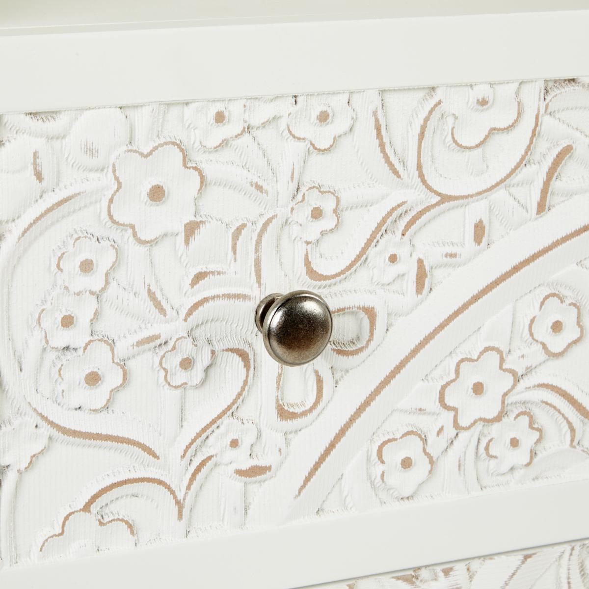 Samira White Tall Cabinet White – image 6