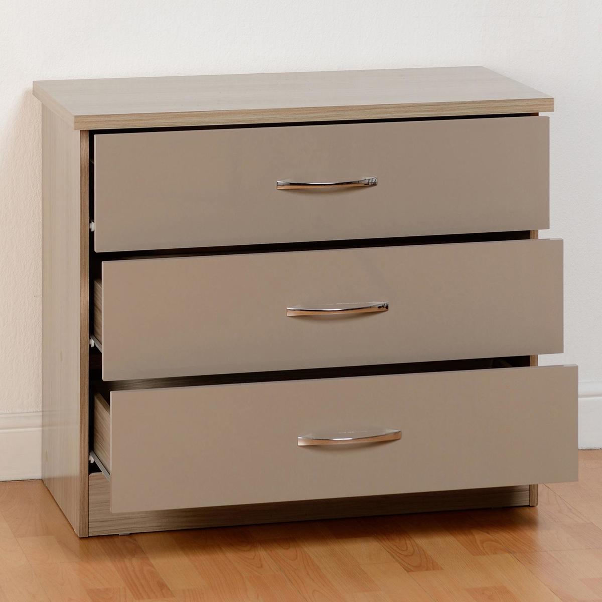 Nevada Oyster 3 Chest of Drawer Oyster – image 3