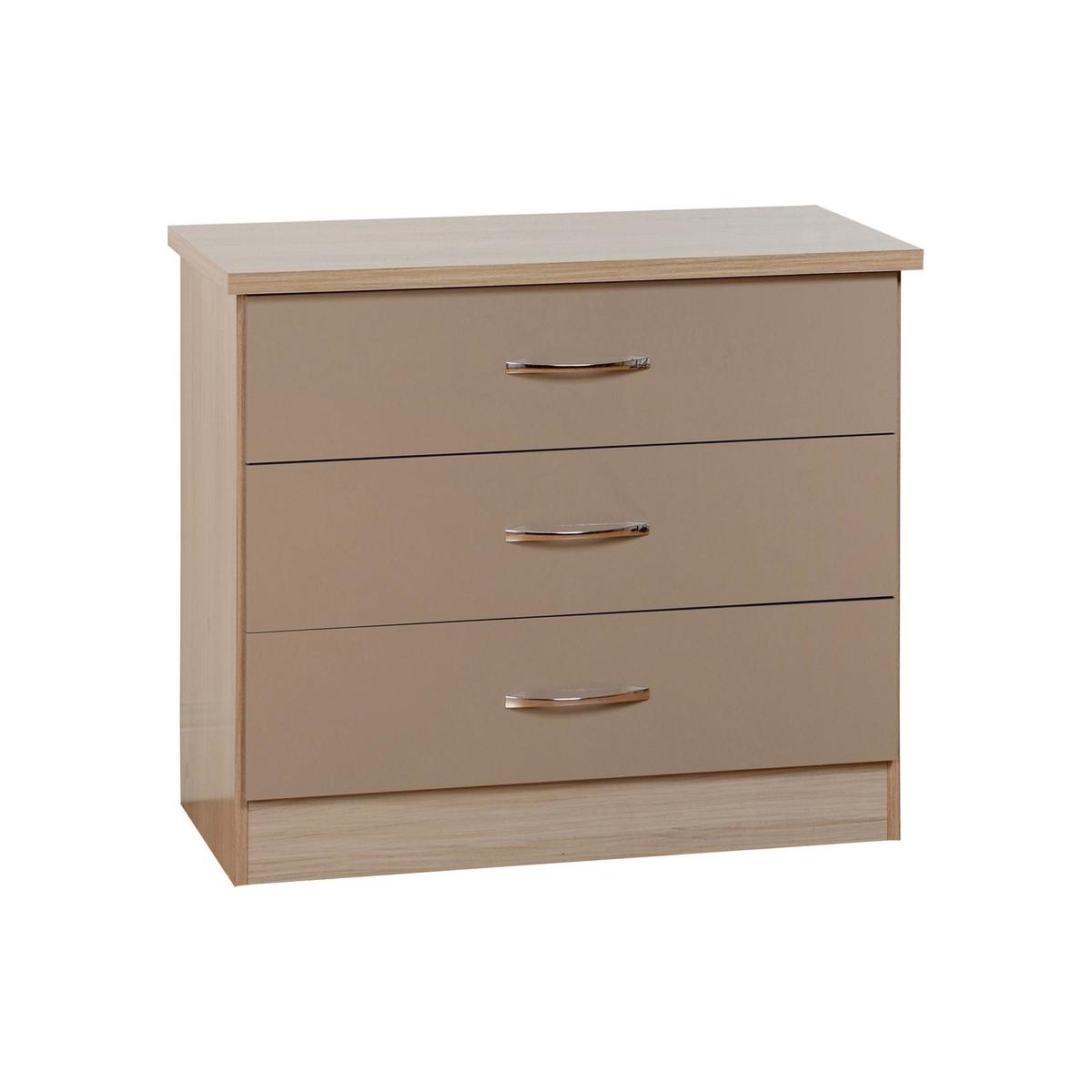 Nevada Oyster 3 Chest of Drawer Oyster – image 1