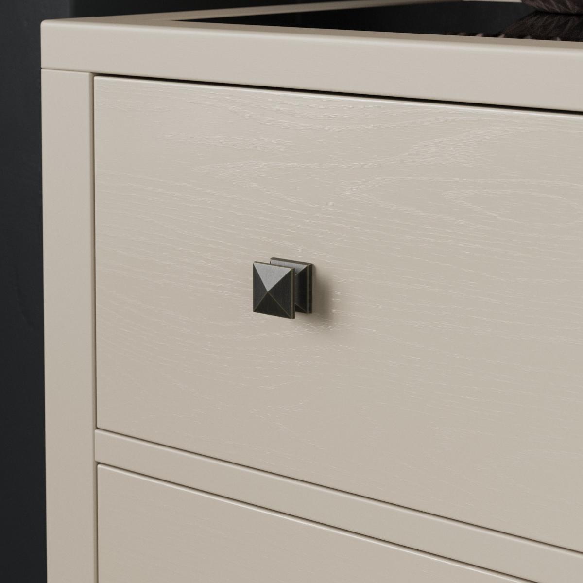 Luxe Wide 6 Drawer Chest Of Drawers Natural – image 4