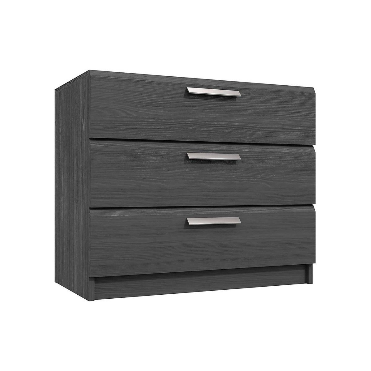 Piper 3 Drawer Chest Graphite (Grey) – image 1