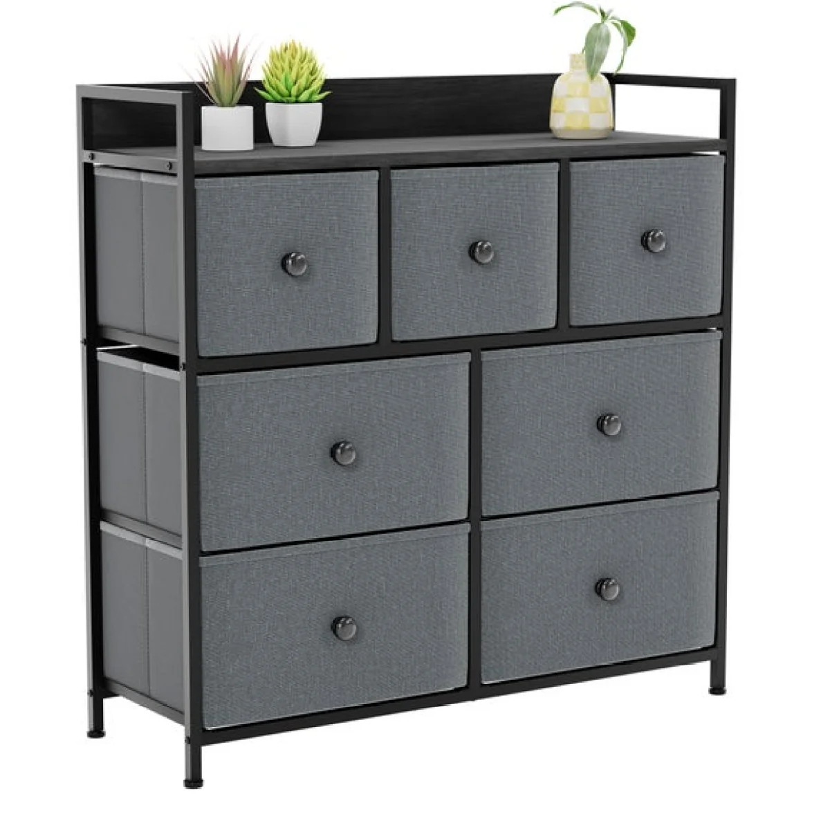 Maye 7 Drawer Fabric Chest – image 8