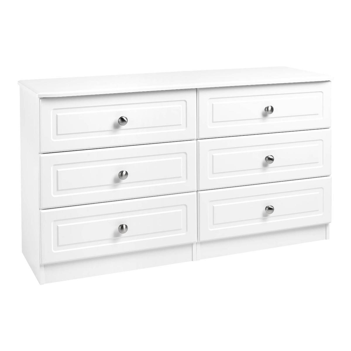 Calando 6 Drawer Wide Chest Cream – image 3