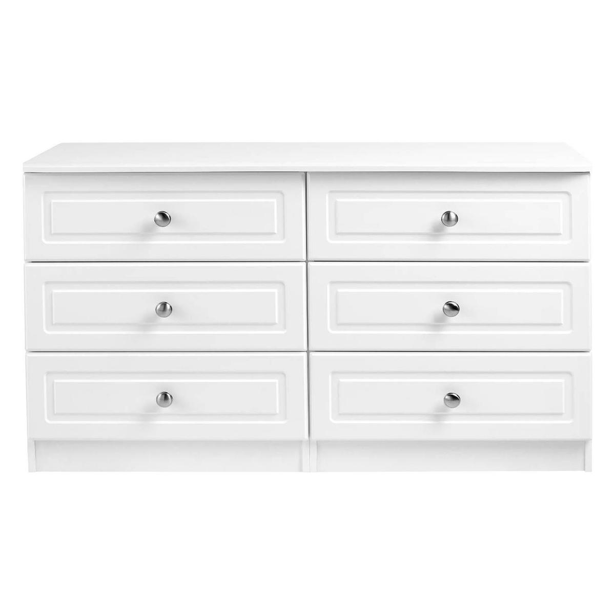 Calando 6 Drawer Wide Chest Cream – image 1
