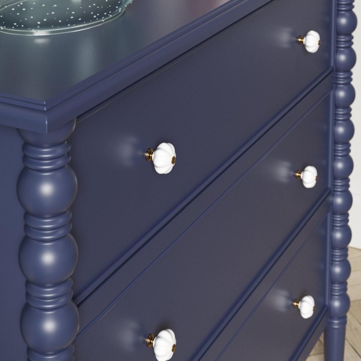 Pippin 3 Drawer Chest, Navy Navy – image 4
