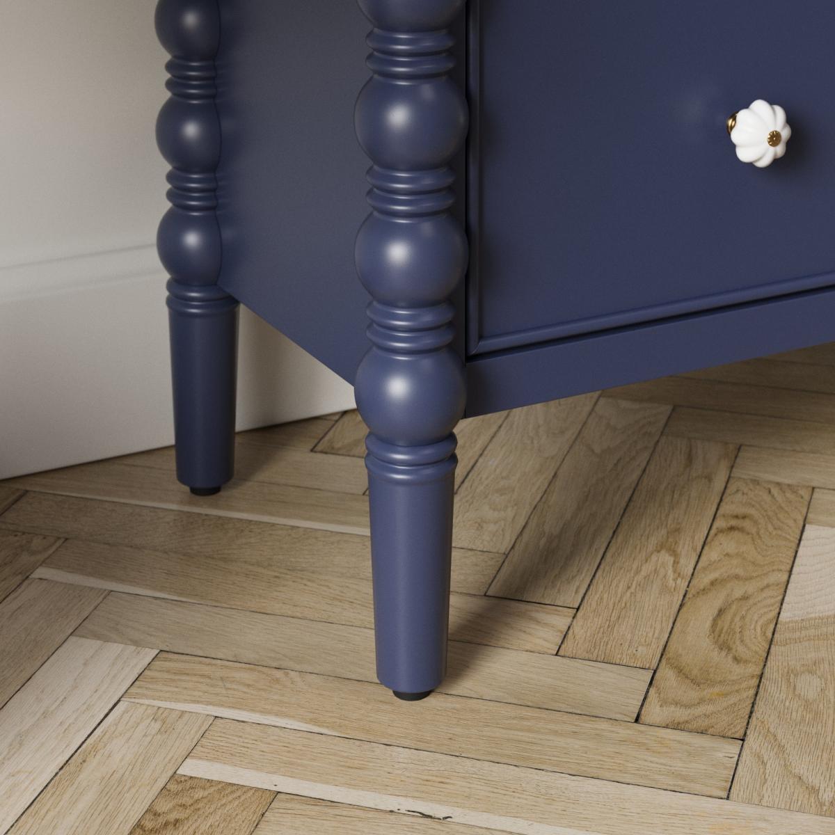 Pippin 3 Drawer Chest, Navy Navy – image 5
