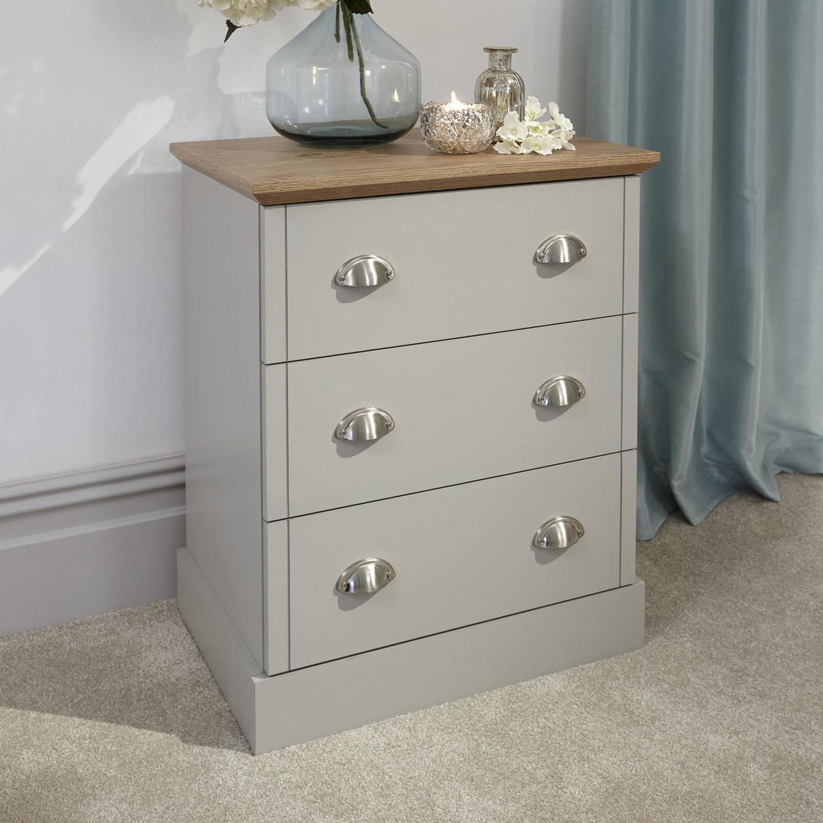 Kendal Chest of Drawers Grey – image 3