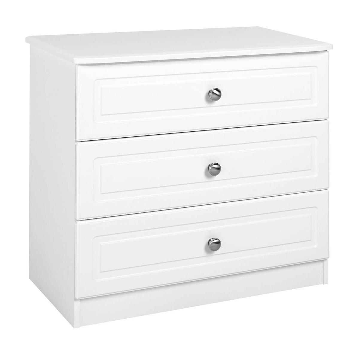 Calando 3 Drawer Chest Cream – image 2