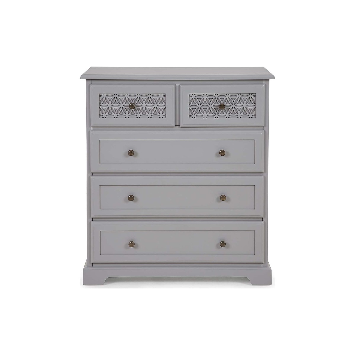 Carys 5 Drawer Chest Grey – image 1