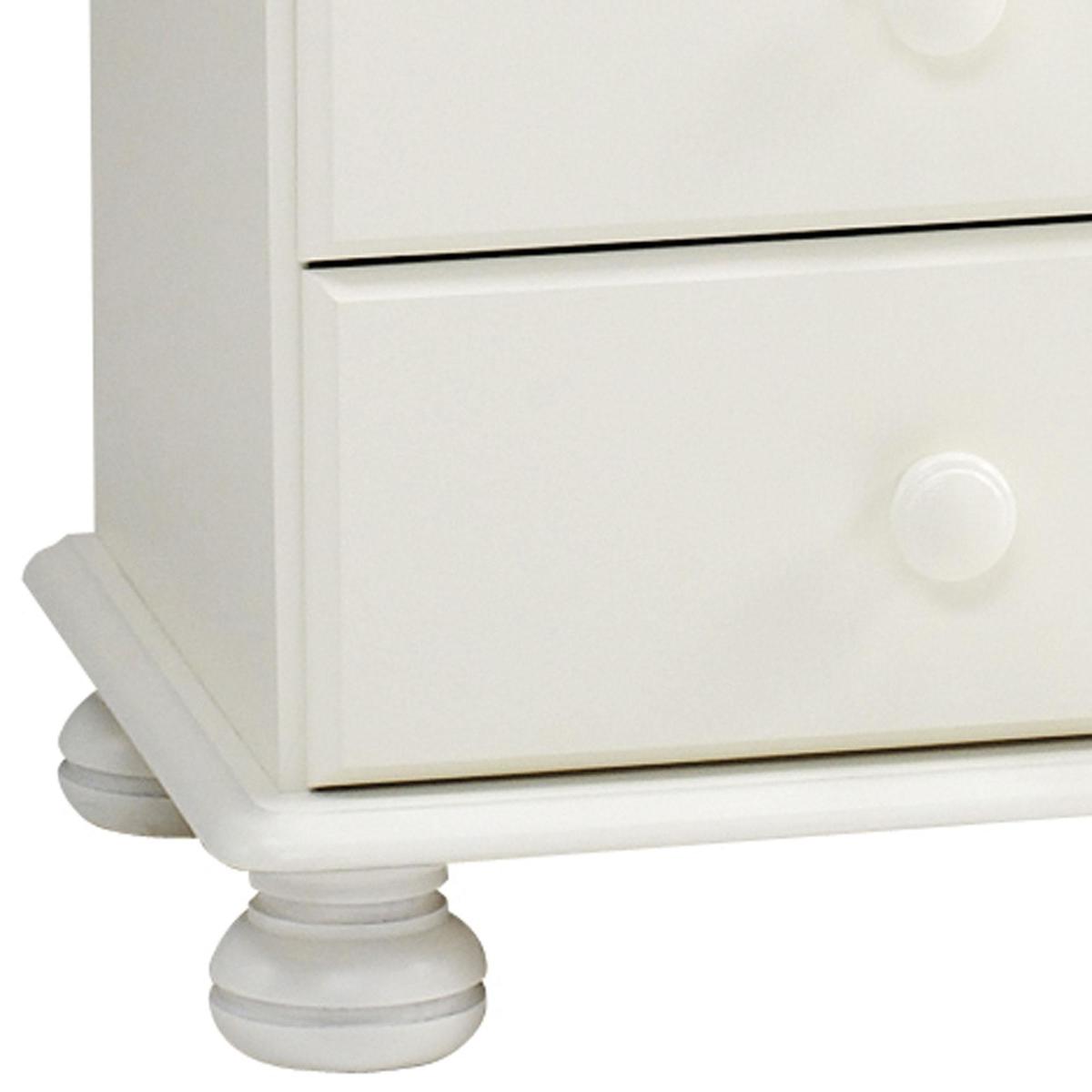 Colburn White 9 Drawer Chest White – image 3