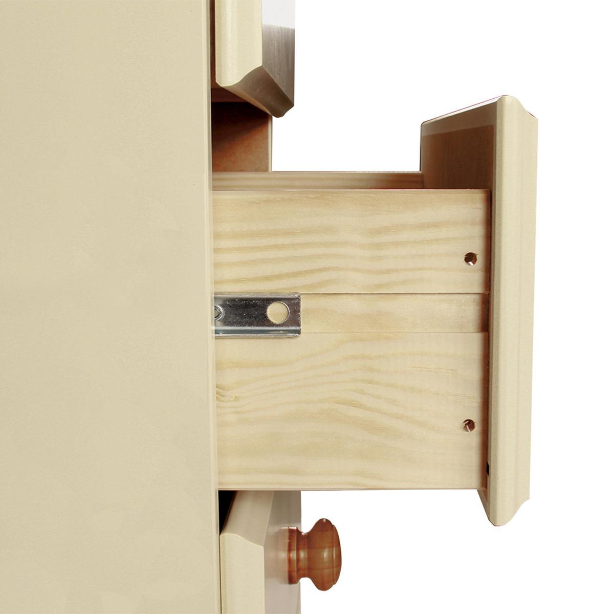 Odense Cream 9 Drawer Chest Cream/Brown – image 3
