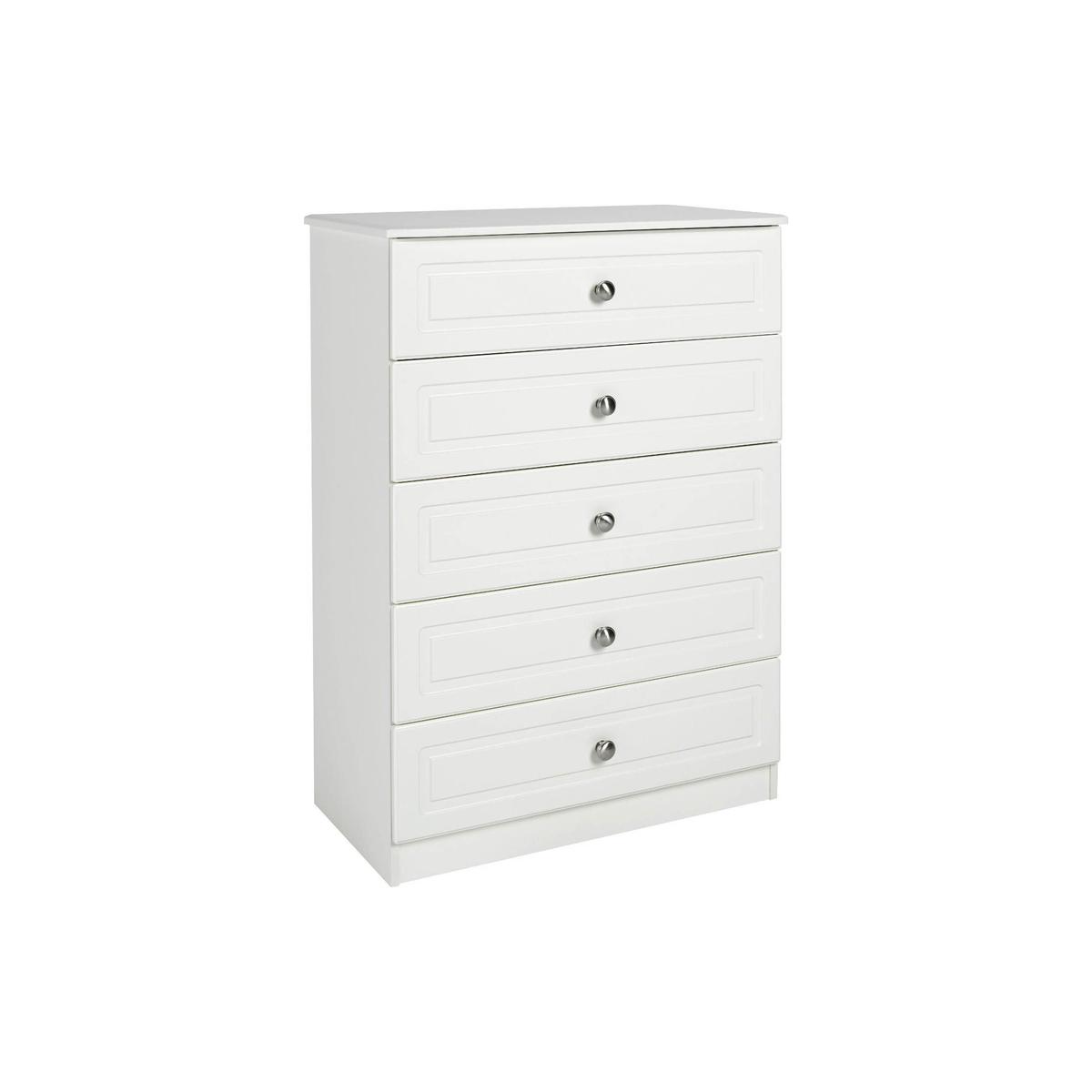 Calando 5 Drawer Chest Cream – image 2