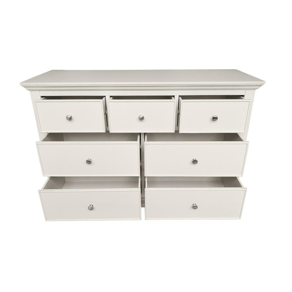 Charlotte 7 Drawer Chest White – image 5