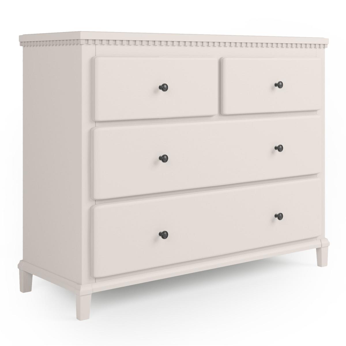 Marco 4 Drawer Chest, Ivory Grey – image 2