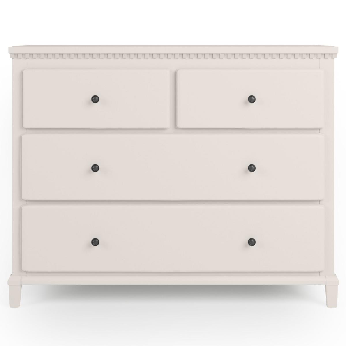 Marco 4 Drawer Chest, Ivory Grey – image 3