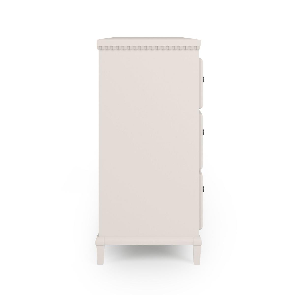 Marco 4 Drawer Chest, Ivory Grey – image 4