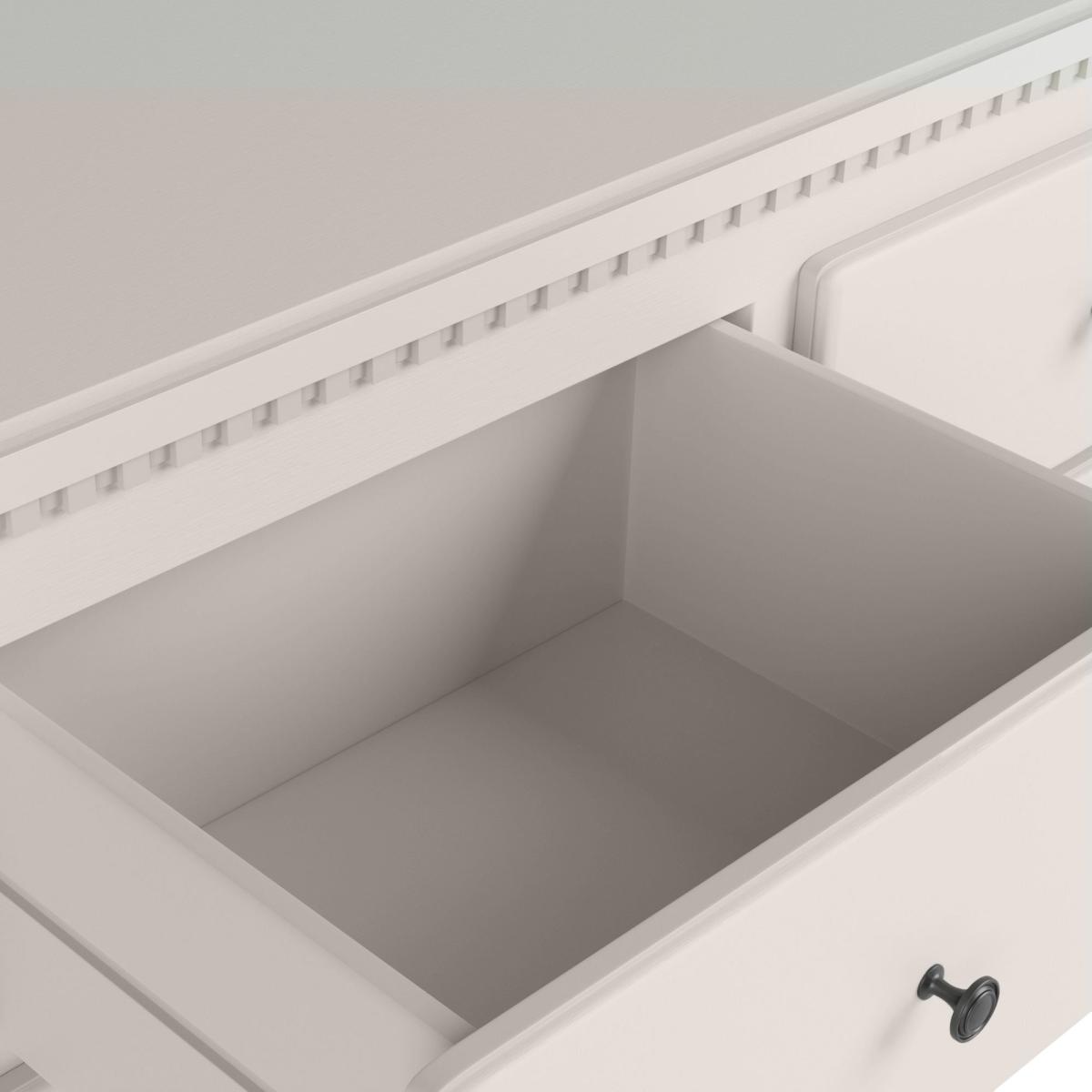 Marco 4 Drawer Chest, Ivory Grey – image 6