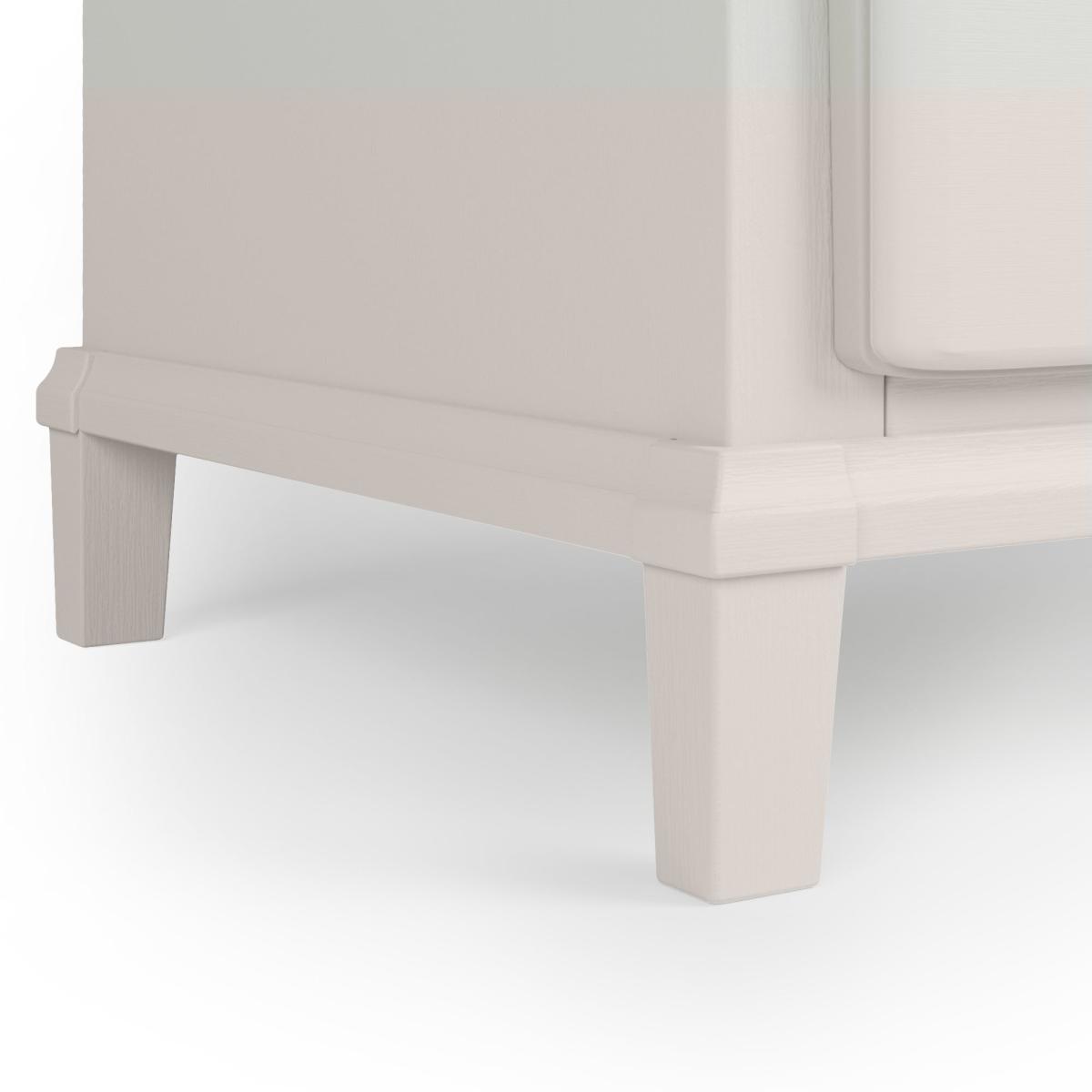 Marco 4 Drawer Chest, Ivory Grey – image 8