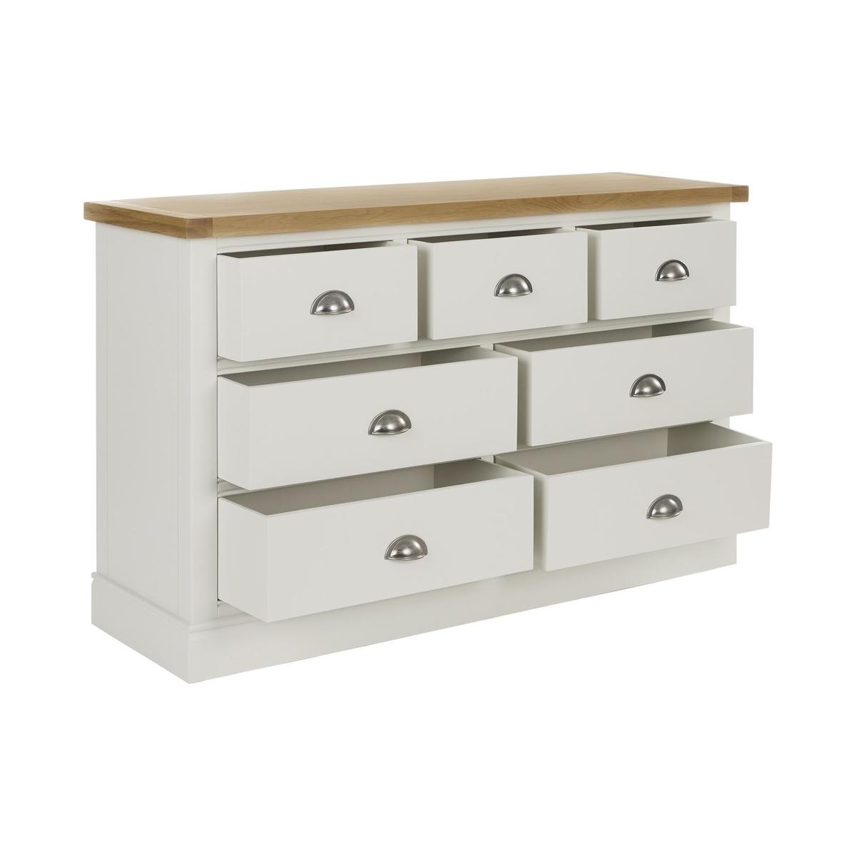 Compton Ivory 7 Drawer Chest Ivory – image 4