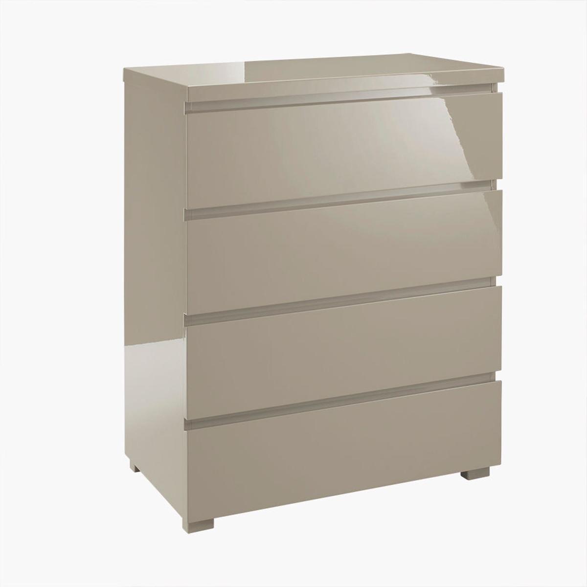Puro 4 Drawer Chest Cream – image 3