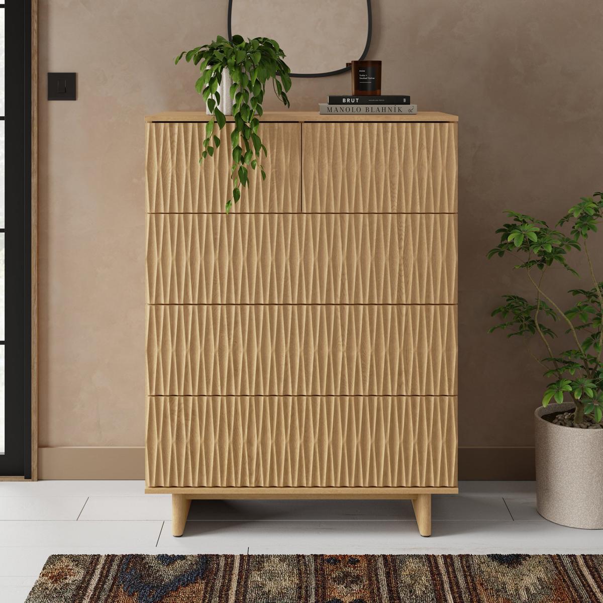 Inga 5 Drawer Chest – image 2