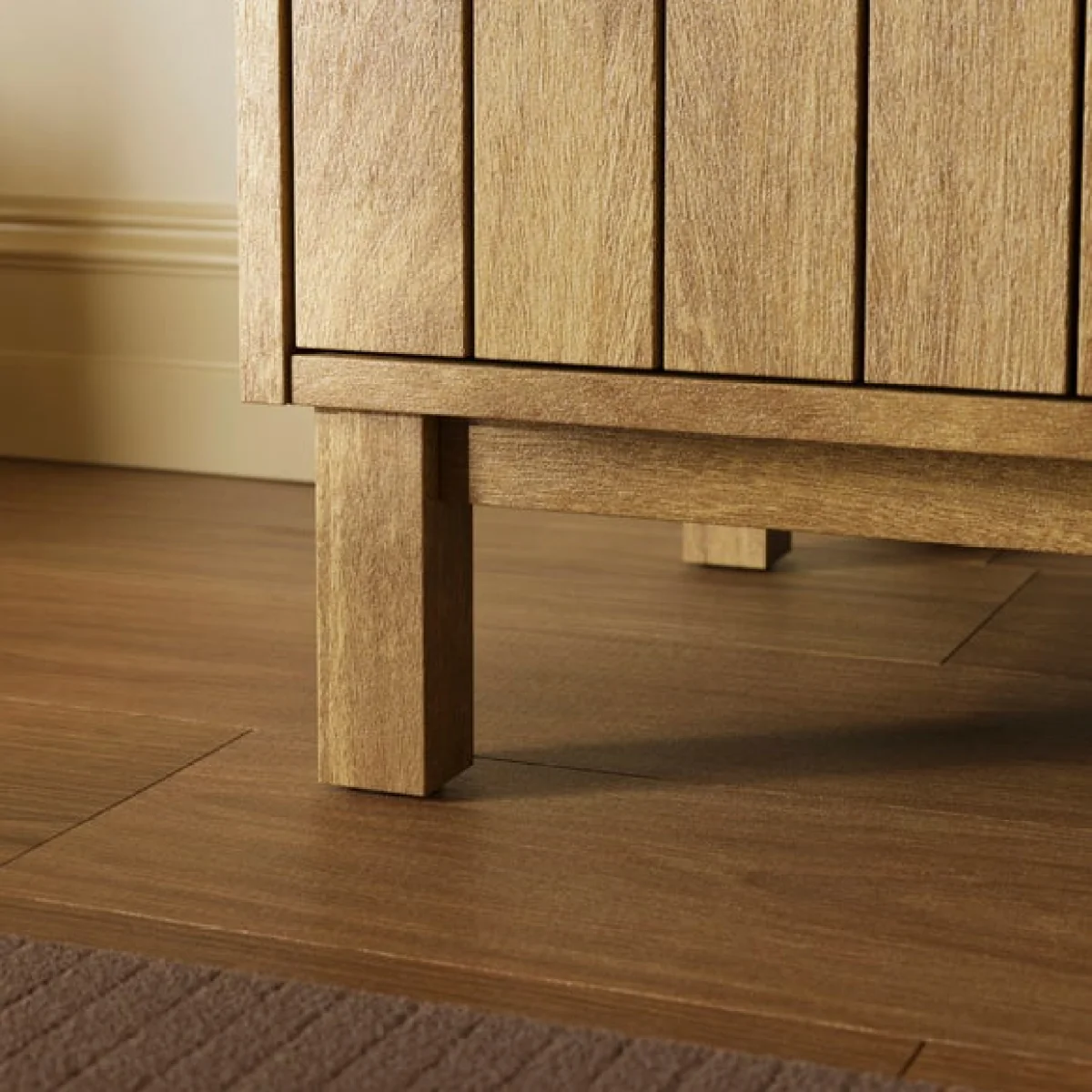 Humphrey 5 Drawer Chest, Mango Wood Effect – image 5