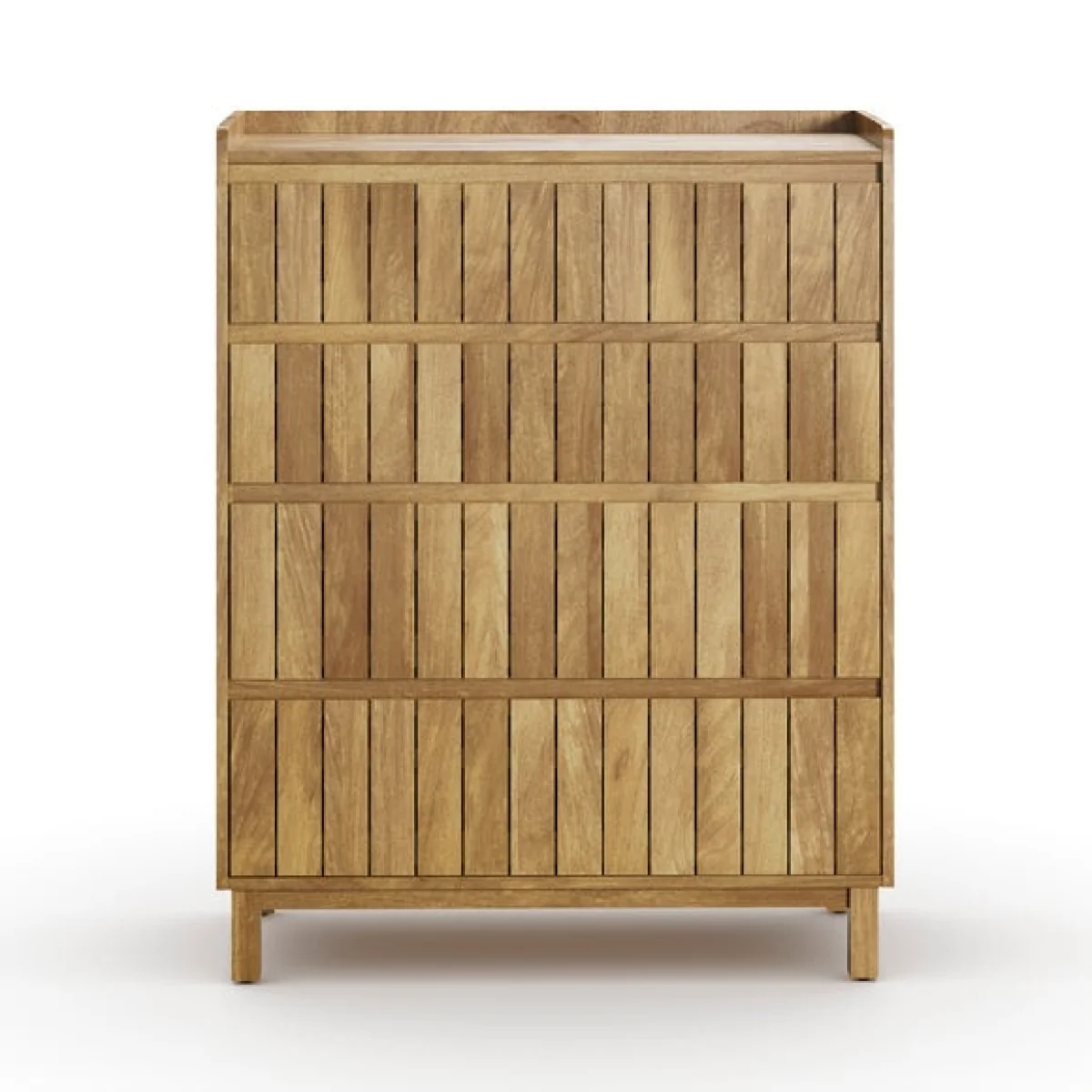 Humphrey 5 Drawer Chest, Mango Wood Effect – image 6