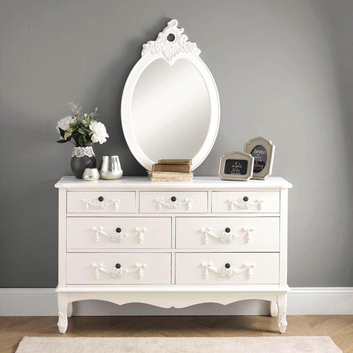 Toulouse Ivory 7 Drawer Chest White – image 2