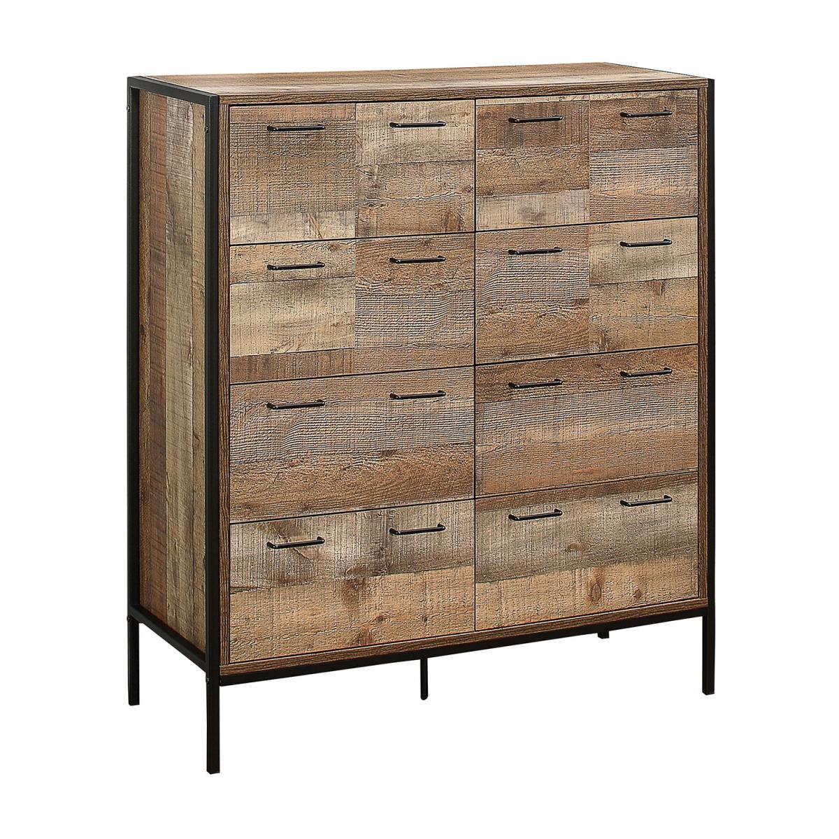 Urban Rustic 8 Drawer Merchant Chest - Natural Natural – image 3