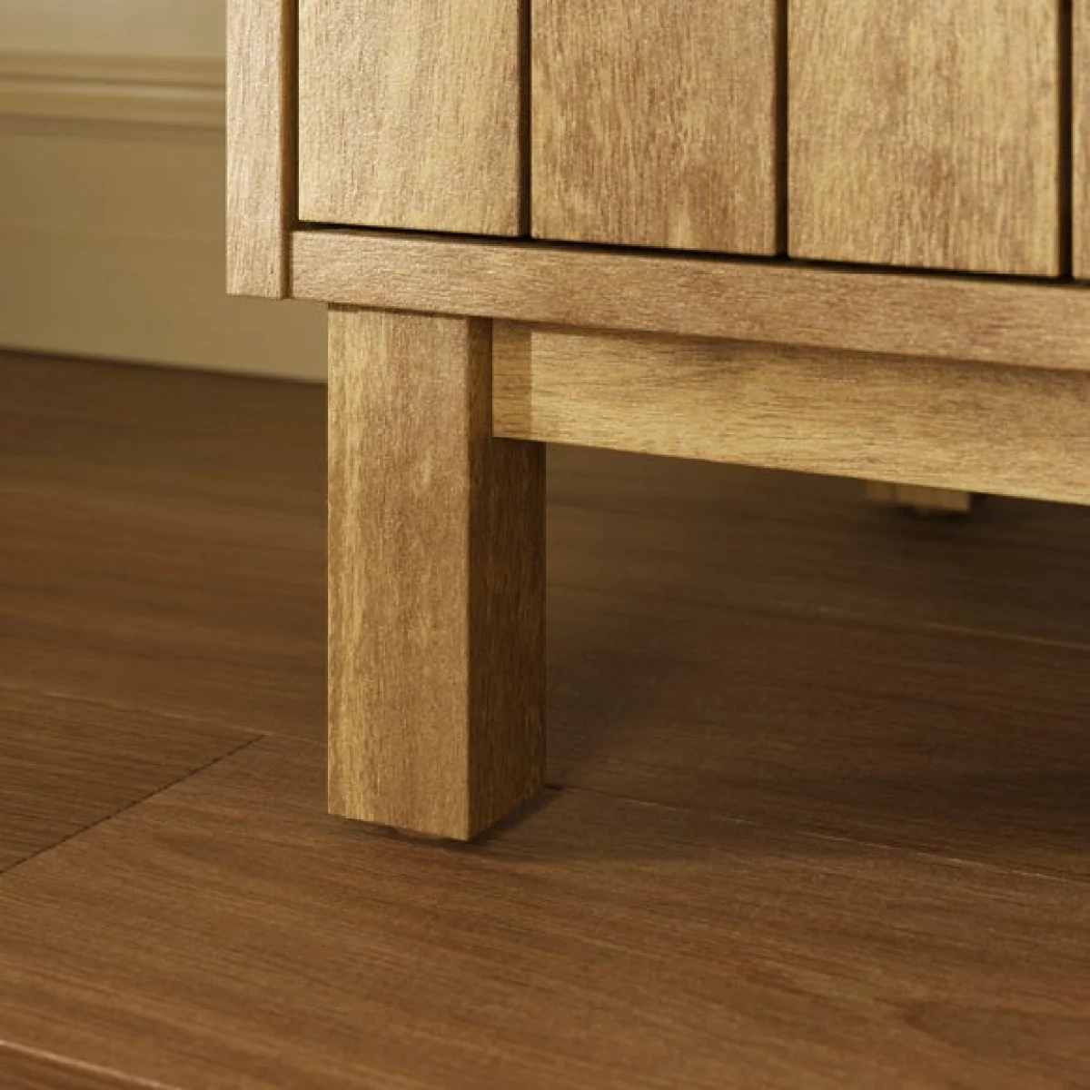 Humphrey 3 Drawer Chest, Mango Wood Effect – image 5