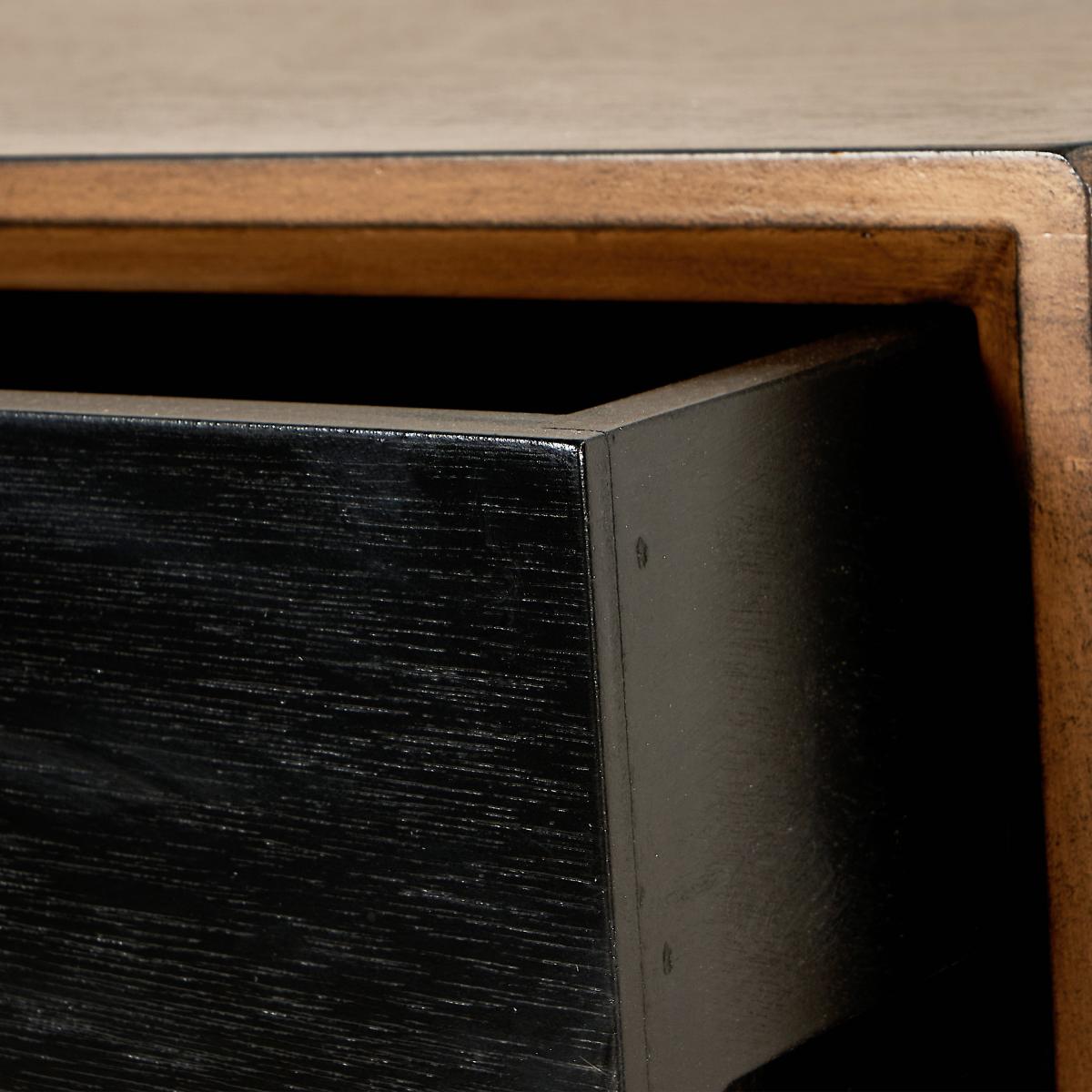 Pacific Klee 3 Drawer Chest, Pine Black – image 4