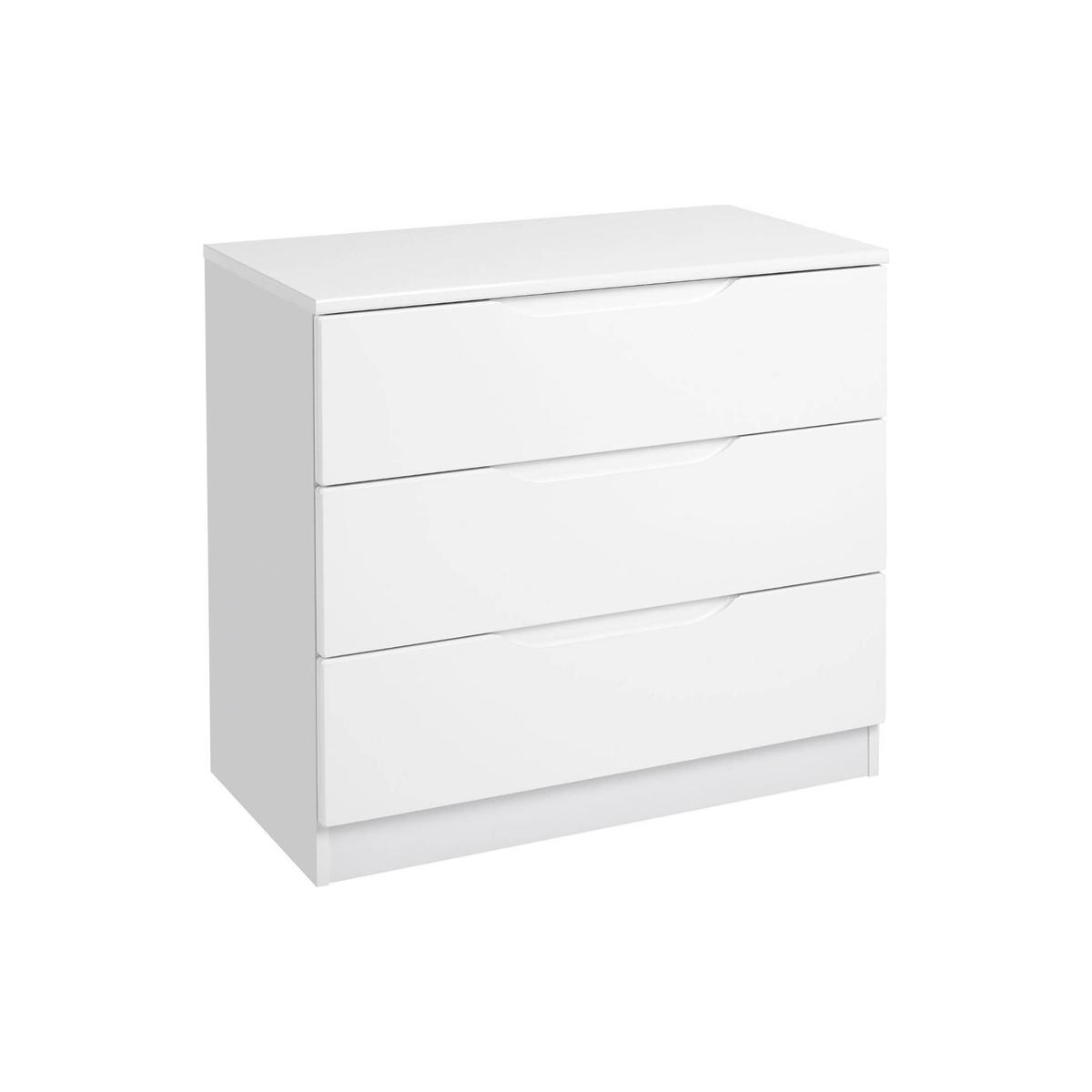 Legato White Chest of Drawers White – image 2