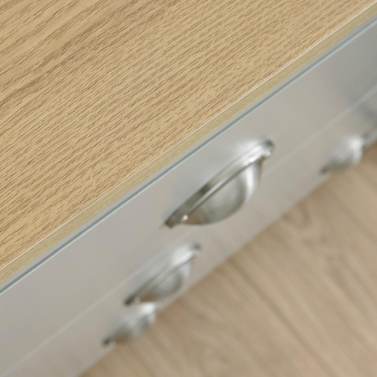 Return - Lancaster 4 Drawer Chest, Grey – image 5
